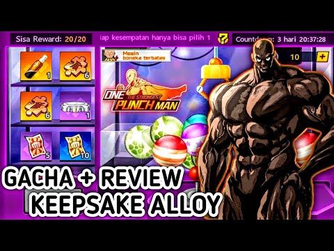SMACKDOWNNYA JADI MAKIN IMBA CUY 😱🔥 | GACHA + REVIEW KEEPSAKE ALLOY | One Punch Man The Strongest
