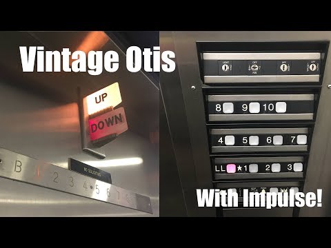 Otis (with Dover Impulse!) Traction Elevators @ Olive W Garvey Building - Wichita, KS