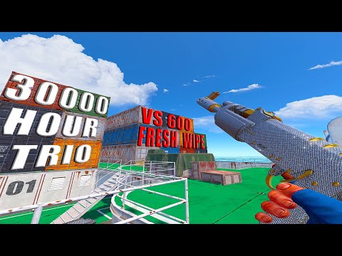 How a 30000 Hour TRIO plays Force Wipe - Rust