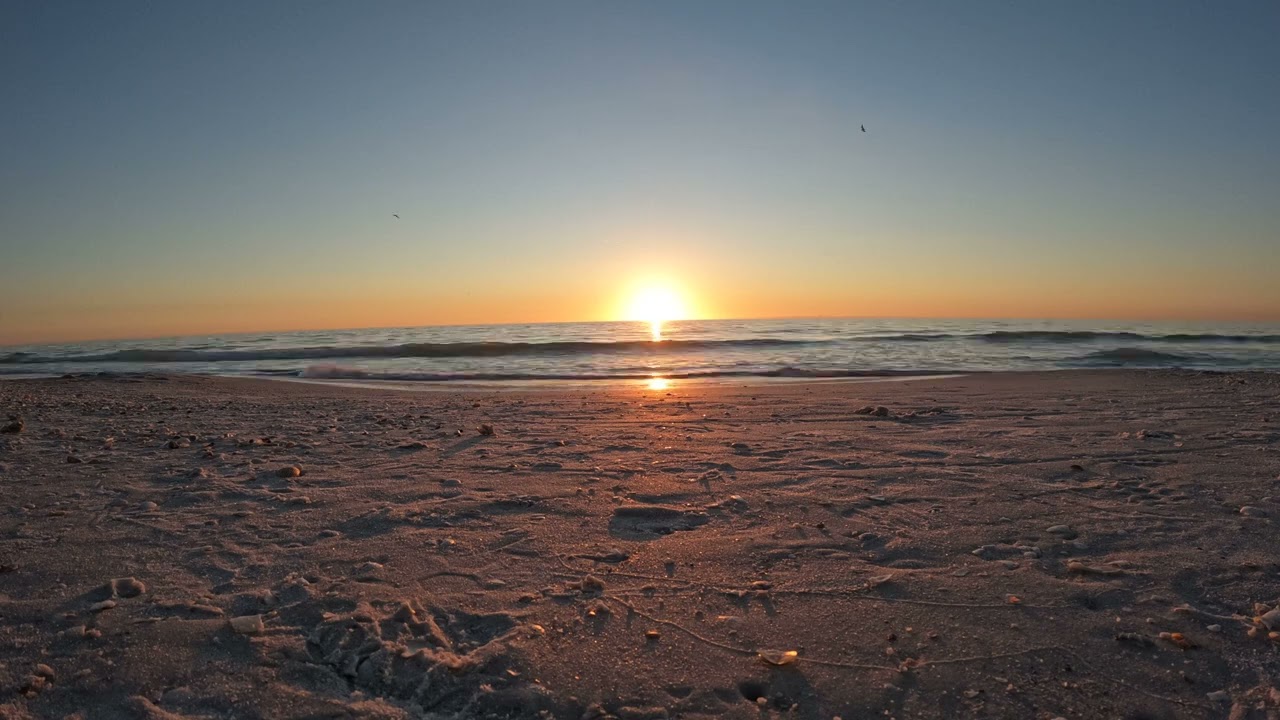 4K Sunset Timelapse on Anna Maria Island Beach!