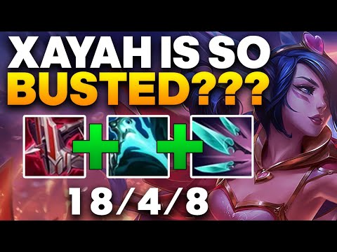 THE NEW XAYAH BUFFS WENT TOO FAR - Xayah ADC Gameplay