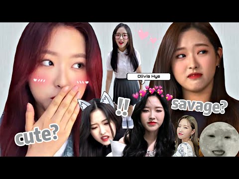 Loona Olivia Hye cute,savage,funny moments because it's her 4th debut anniversary