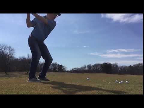 Hitting a 1954 Macgregor Tommy Armour 945W Eye O Matic driver