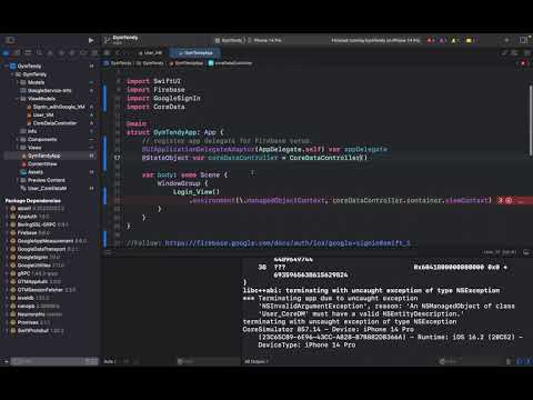 "An NSManagedObject of class 'ClassName'' must have a valid NSEntityDescription" in SwiftUI,  Solved