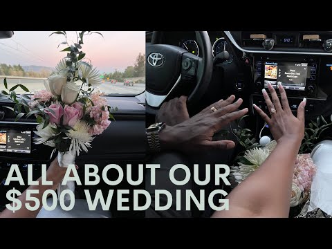 HOW TO HAVE A $500 WEDDING | Rings, Photographer, Decor + MORE *BONUS: Download My Digital Guide*