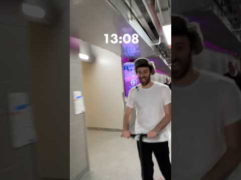 Every night during this song Jack has 45 seconds to make it back to stage. Here’s what it looks like