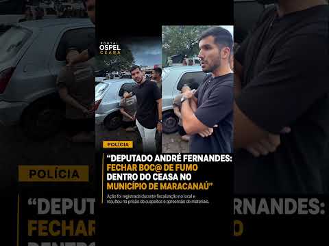 MARACANAÚ | Fiscalização no Ceasa termina com prisões após flagrante de tráfico de drogas #shots