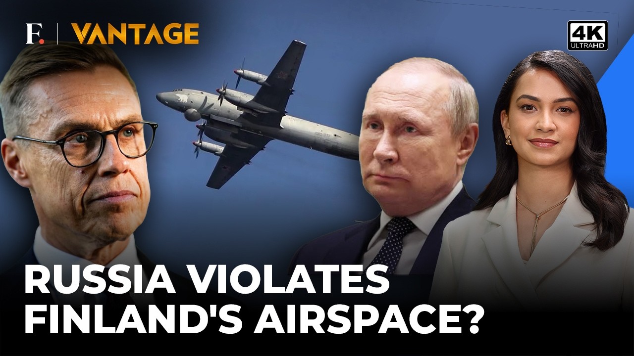 Finland Summons Russian Envoy Over Suspected Airspace Breach | Vantage on Firstpost | 4K