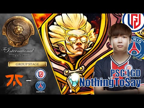 [TI10] FNATIC vs PSG.LGD | NOTHINGTOSAY INVOKER DESTROYS ALL | TI10 FULL GAME PLAYER'S PERSPECTIVE