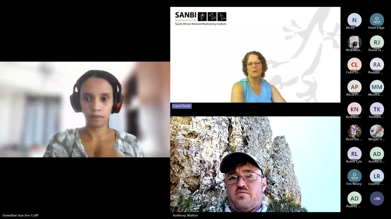 Reverse the Red Webinar Series – National Biodiversity Assessment 2025: Species Findings & Recovery