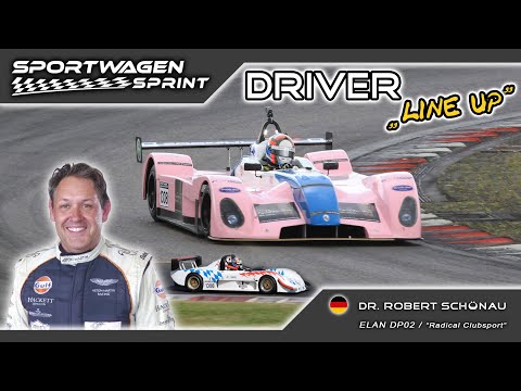 Sportwagen Sprint - "Driver Line Up" 2022 mit Dr. Robert Schönau