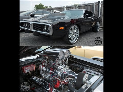 Stunna Jam 2k15 : Supercharged 1973 Dodge Charger on 20/22" Wheels