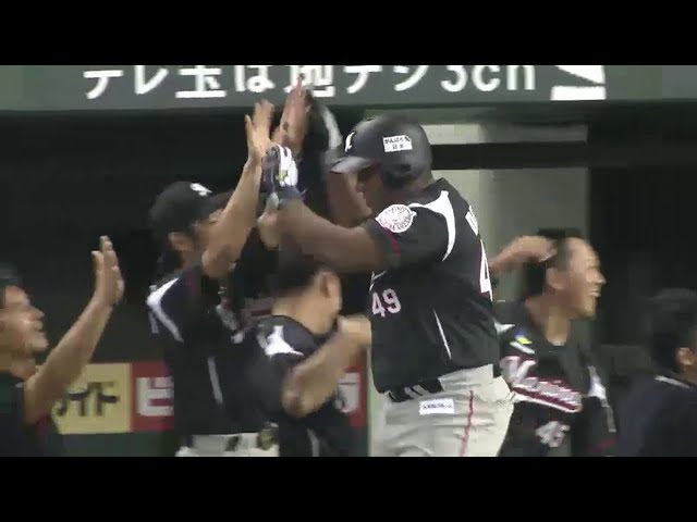 【8回表】マリーンズ・デスパイネが貫禄の2試合連続弾!! 7号2ランで勝ち越しに成功!! 2014/9/2 L-M