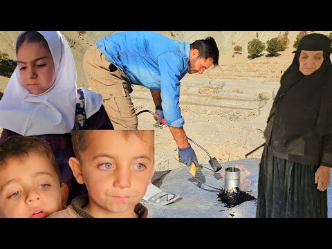 A New Chapter Begins: Installing the Stove Pipe, Farm Work & A Warm Meal from Mother 🌾🐴🍲”