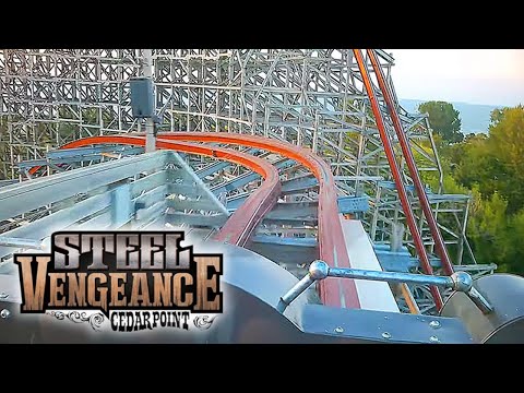 Steel Vengeance Front Row On-Ride POV 60fps HD Cedar Point