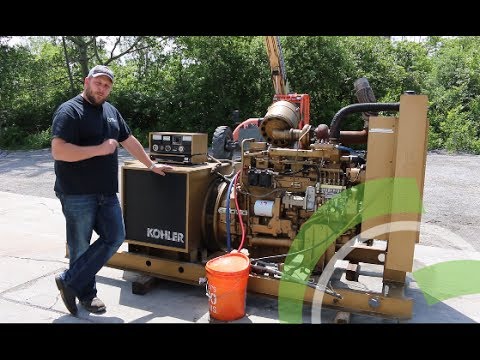 Green Industrial - Used 175 KW KOHLER JOHN DEERE DIESEL GENERATOR For Sale