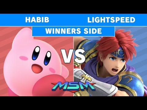 MSM 186 - Habib (Kirby) vs Lightspeed (Roy) Winners Side - Smash Ultimate