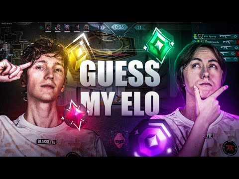 What RANK do VALORANT PROS think is FAKE? | Guess My ELO