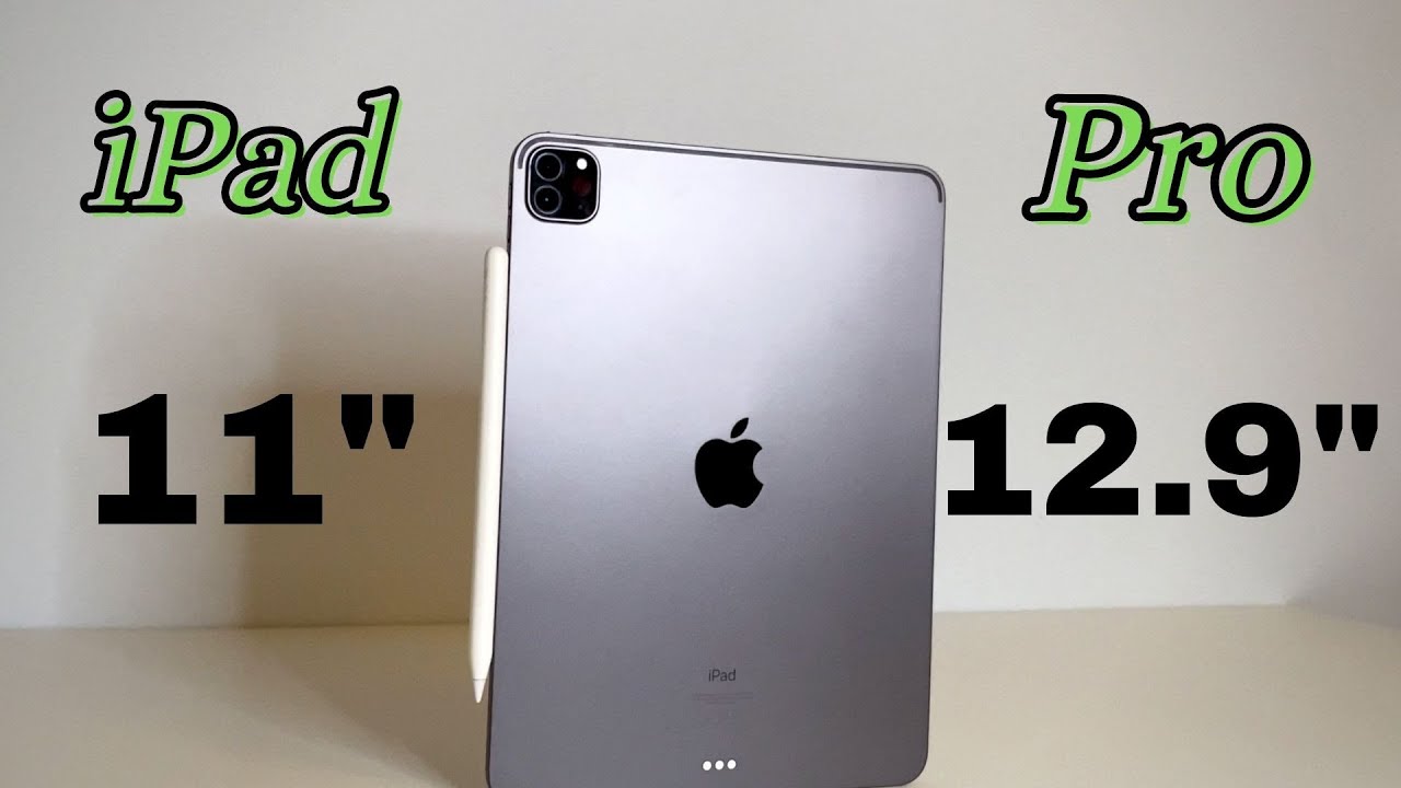 IPAD PRO 2020 11" vs. 12.9" | Which is right for you? | Student Review and Comparison!
