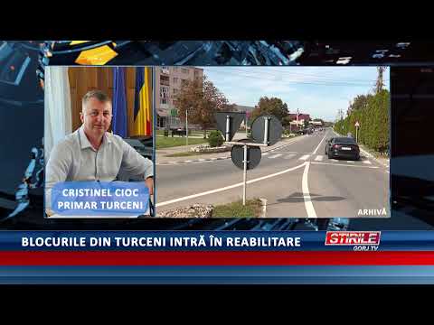 Blocurile din Turceni intră în reabilitare