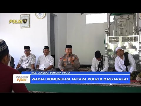 PROGRAM JUMAT CURHAT, KAPOLRES LANGKAT DENGARKAN ASPIRASI WARGA