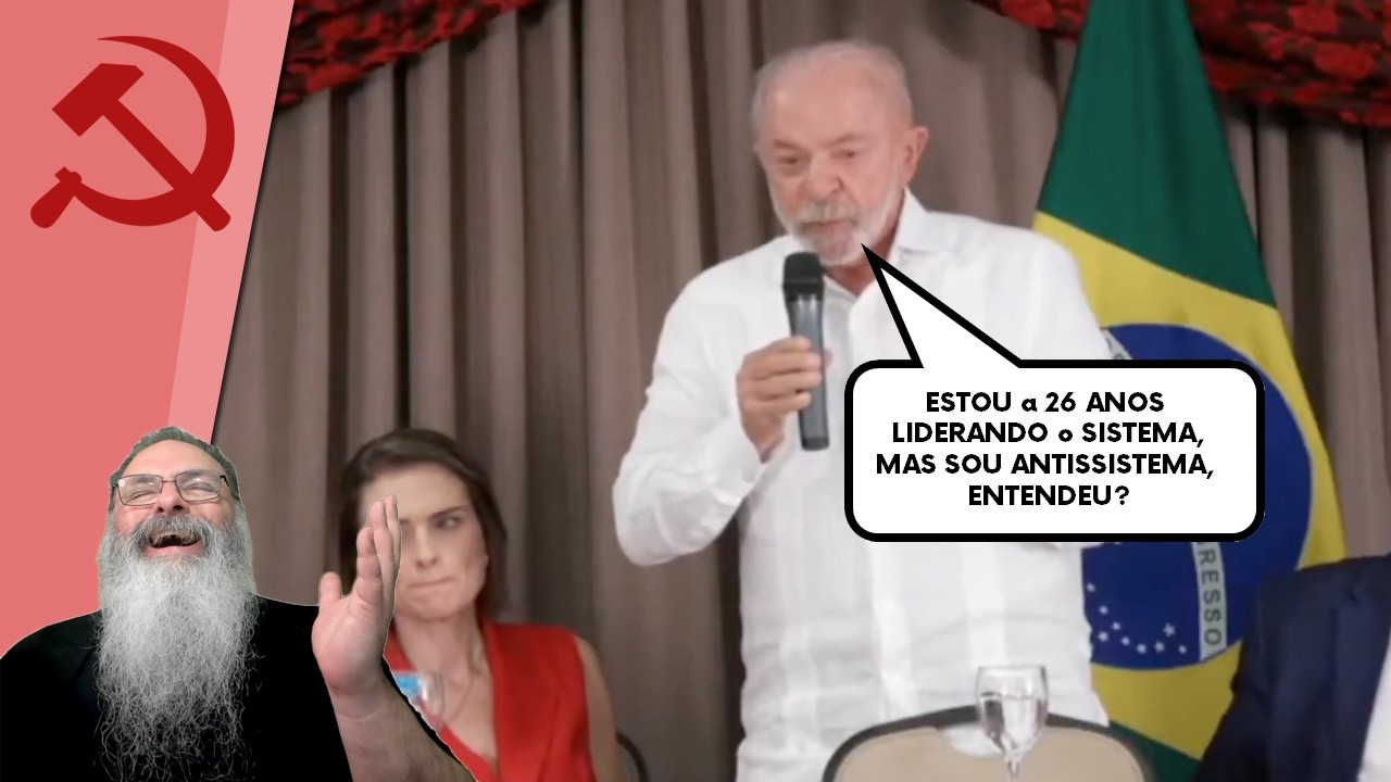 O CARA que FOI TIRADO da CADEIA (ILEGALMENTE) pelos AMIGOS do STF, agora DIZ que o STF é um PESO