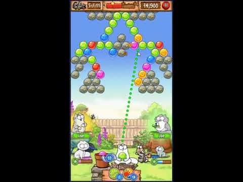 Simon's Cat Pop Time Level 344 - NO BOOSTERS 😺 | SKILLGAMING ✔️