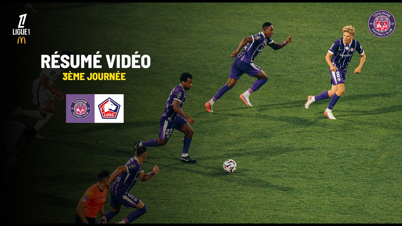 Toulouse FC 0 - 1 Lille OSC highlights