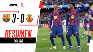 CON UN YAMAL ENCENDIDO, BARCELONA GOLEÓ AL MALLORCA POR LA LIGA | Barcelona 3-0 Mallorca | RESUMEN
