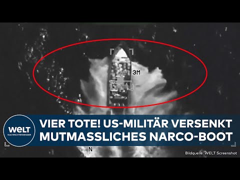 Video Thumbnail: KAMPF GEGEN DROGEN: Trumps Militär verübt tödlichen Schlag auf mutmaßliches Narco-Boot