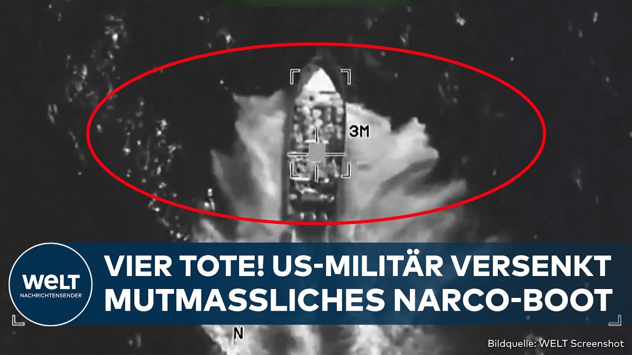 KAMPF GEGEN DROGEN: Trumps Militär verübt tödlichen Schlag auf mutmaßliches Narco-Boot