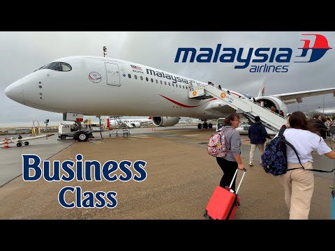 BUSINESS  🇫🇷  Paris CDG - Kuala Lumpur 🇲🇾 Malaysia Airlines Airbus A350 [FULL FLIGHT REPORT]