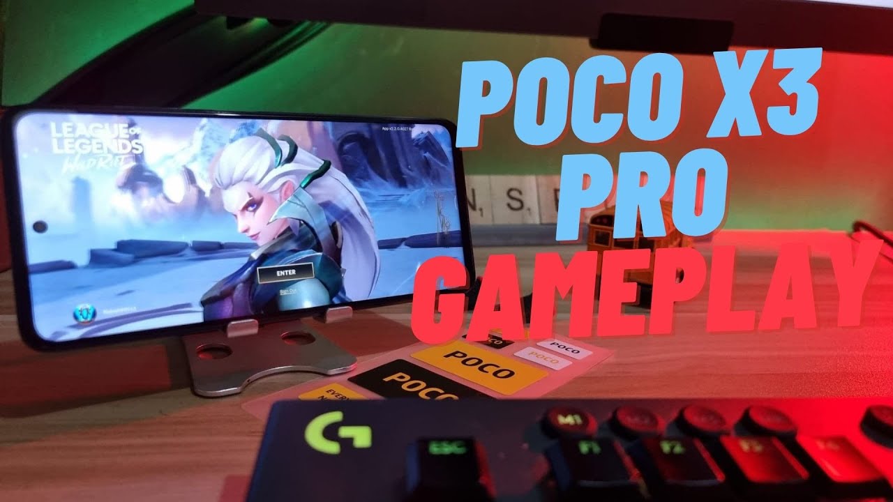Poco X3 Pro LOL Wild Rift Gameplay with Realtime FPS Counter Max Settings at 60FPS