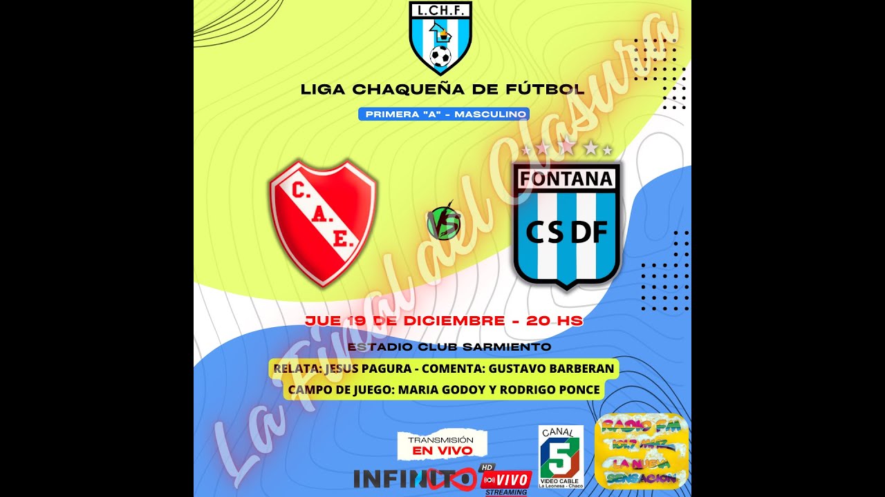 CA Estudiantes Vs. CSD Fontana - Final Torneo Clausura 202