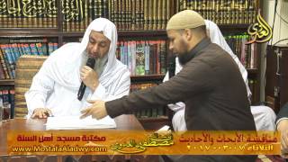 مناقشة الأبحاث والأحاديث بمكتبة مسجد أهل السنة بمنية سمنود 07 03 2017  8