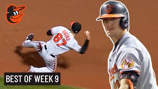 Best of Week 9 ⚾ ️Mullins’ 2 Triples & Ramón Urías’ Diving Stop | Baltimore Orioles
