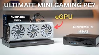 Using a Nvidia RTX eGPU with a Mini PC – Can the MS-A2 Handle It?
