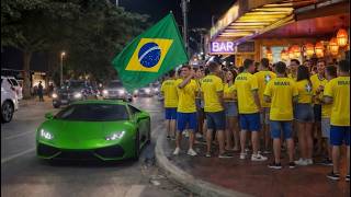 Balneário Camboriú ao vivo - 19/06/2026 Movimentação antes do JOGO do Brasil