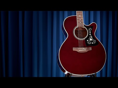 Takamine TAKGN75CEWR Acoustic Electric Guitar - Wine Red image 4