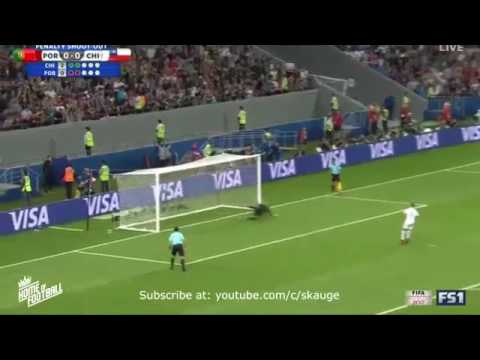 Portugal vs Chile Penalty Shootout Full Confederations Cup Semi Final 2017