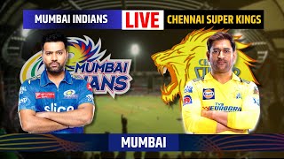 IPL Live 2023: MI vs CSK Live Scores & Commentary | Mumbai Indians Vs Chennai Super Kings | 14 Overs