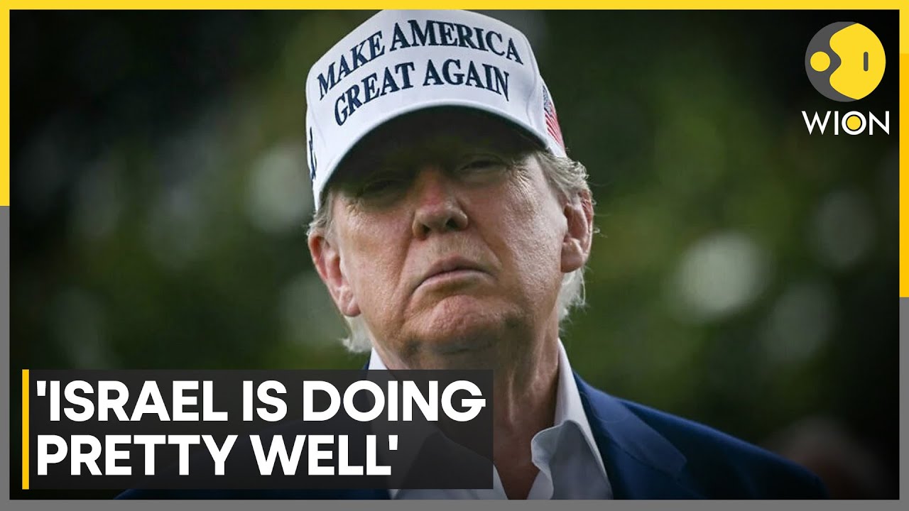 Israel-Iran War: US President Trump Says Iran Can't Have A Nuclear Bomb At Any Cost | WION