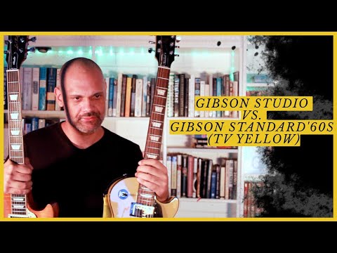 Gibson Les Paul Standard '60s TV Yellow vs Studio – My Honest SOUND Comparison