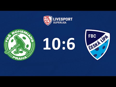 HIGHLIGHTS: FBŠ BOHEMIANS vs. Česká Lípa 10:6 - 1. kolo Livesport Superligy