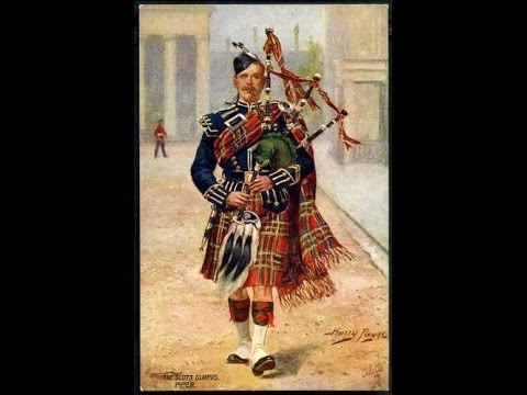 Lone Piper of the Scots Guards - Skye Boat Song