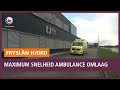 REPO: Maximumsnelheid ambulance gaat omlaag.