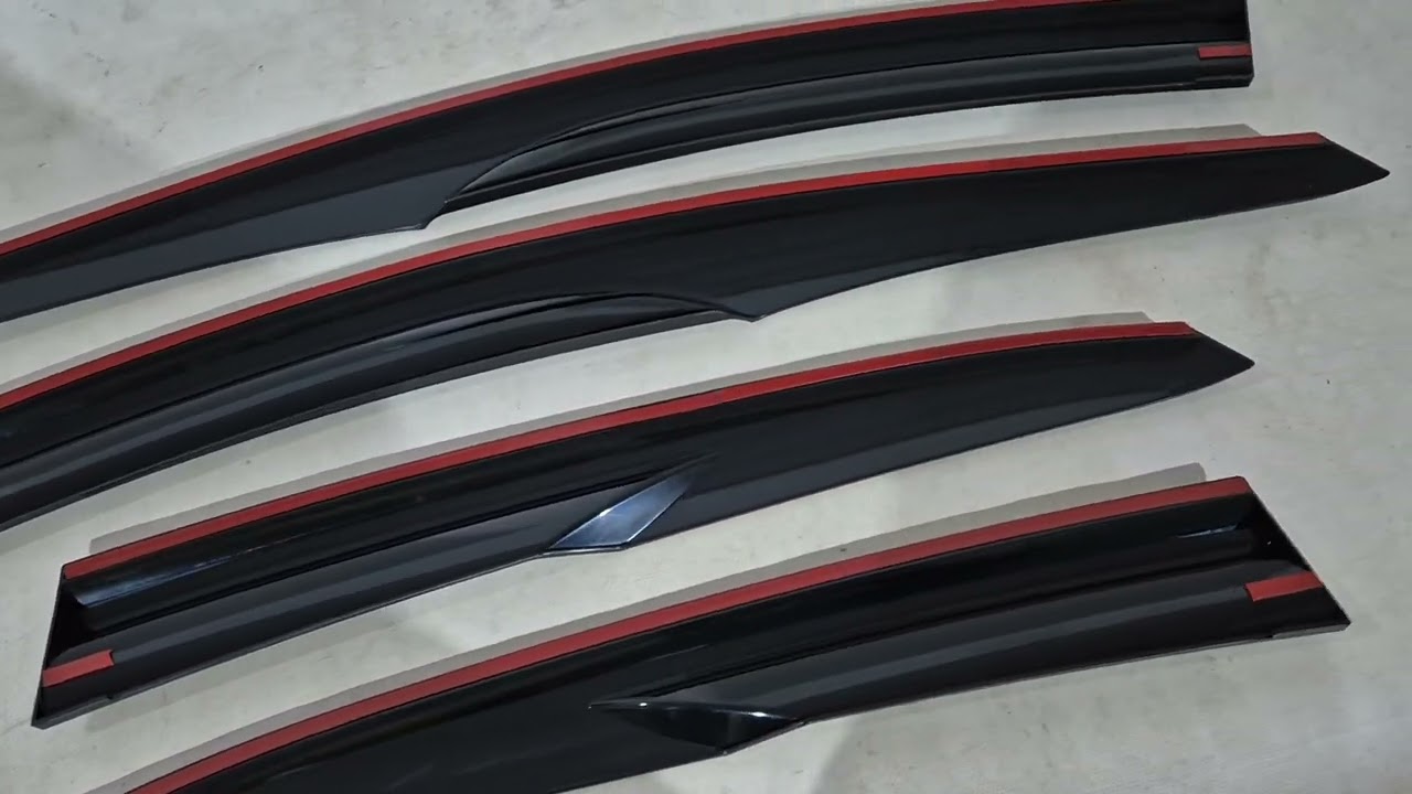 Ветровики HB (4 шт., Sunplex Sport) Video 1