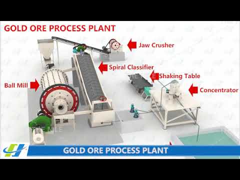 GOLD ORE PROCESS PLANT