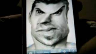 Funny Melting Program on my IPHONE!