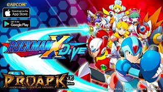 MEGA MAN X DiVE Gameplay Android / iOS (Official Launch)